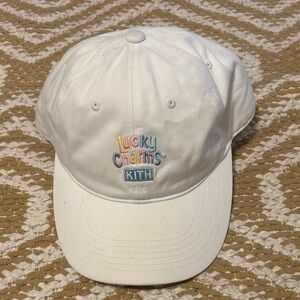 Kith x Lucky Charms white dad hat